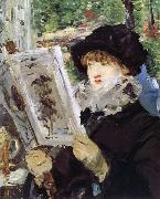 Edouard Manet La Lecture de l-Illustre Germany oil painting artist